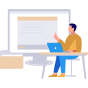 پیش‌نمایش فایل boy-is-pointing-at-the-webpage-doc-file-on-screen-10596143 از پک مدیریت فایل