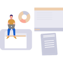پیش‌نمایش فایل boy-is-working-on-folders-managing-10596097 از پک مدیریت فایل