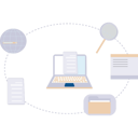 پیش‌نمایش فایل document-file-is-open-on-the-laptop-10596118 از پک مدیریت فایل
