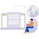 پیش‌نمایش فایل girl-is-looking-at-document-on-the-webpage-10596124 از پک مدیریت فایل