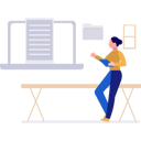 پیش‌نمایش فایل girl-is-showing-text-document-10596049 از پک مدیریت فایل