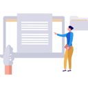 پیش‌نمایش فایل girl-is-showing-the-document-file-on-the-screen-10596148 از پک مدیریت فایل