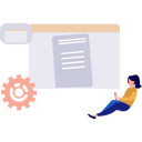 پیش‌نمایش فایل girl-is-working-on-the-settings-of-the-text-file-10596146 از پک مدیریت فایل