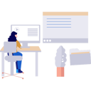 پیش‌نمایش فایل girl-is-working-on-the-video-file-10596090 از پک مدیریت فایل