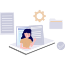 پیش‌نمایش فایل lady-is-talking-about-online-file-management-10596133 از پک مدیریت فایل