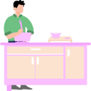 پیش‌نمایش فایل boy-is-cooking-the-food-in-the-kitchen-10752763 از پک شغل