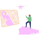 پیش‌نمایش فایل boy-is-finding-location-through-drone-camera-10752633 از پک شغل