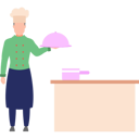 پیش‌نمایش فایل chef-is-holding-the-dish-10752757 از پک شغل
