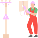 پیش‌نمایش فایل electrician-is-repairing-the-street-light-10752737 از پک شغل