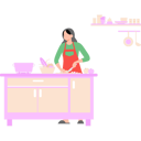 پیش‌نمایش فایل female-chef-is-preparing-food-10752624 از پک شغل