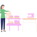 پیش‌نمایش فایل female-tailor-is-sewing-fancy-dresses-10752644 از پک شغل