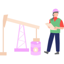 پیش‌نمایش فایل female-worker-is-working-at-an-oil-mining-site-10752608 از پک شغل