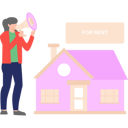 پیش‌نمایش فایل girl-is-announcing-house-for-rent-10752752 از پک شغل