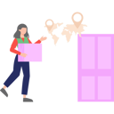 پیش‌نمایش فایل girl-is-doing-home-delivery-10752764 از پک شغل