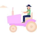 پیش‌نمایش فایل girl-is-driving-the-agricultural-tractor-10752635 از پک شغل