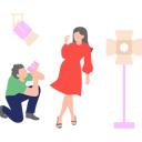 پیش‌نمایش فایل girl-is-posing-for-a-photo-10752744 از پک شغل