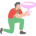 پیش‌نمایش فایل plumber-is-repairing-a-wash-basin-10752647 از پک شغل