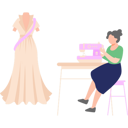 پیش‌نمایش فایل woman-is-sewing-a-dress-on-a-machine-10752637 از پک شغل