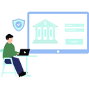 پیش‌نمایش فایل boy-is-logged-into-an-online-bank-account-10752458 از پک شخصیت‌های شغلی