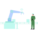پیش‌نمایش فایل boy-is-looking-at-parcel-conveyor-machine-10752393 از پک شخصیت‌های شغلی
