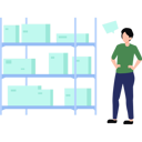 پیش‌نمایش فایل boy-is-looking-at-the-storage-boxes-on-the-shelf-10752443 از پک شخصیت‌های شغلی