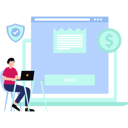 پیش‌نمایش فایل boy-is-sending-money-10752456 از پک شخصیت‌های شغلی