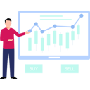 پیش‌نمایش فایل boy-is-showing-the-business-graph-10752367 از پک شخصیت‌های شغلی