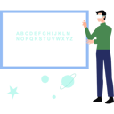 پیش‌نمایش فایل boy-is-teaching-while-wearing-vr-glasses-10752438 از پک شخصیت‌های شغلی