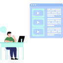 پیش‌نمایش فایل boy-is-watching-videos-10752431 از پک شخصیت‌های شغلی