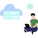 پیش‌نمایش فایل boy-is-working-on-coding-10752441 از پک شخصیت‌های شغلی