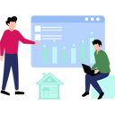 پیش‌نمایش فایل boys-are-working-on-the-business-graph-10752398 از پک شخصیت‌های شغلی