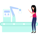 پیش‌نمایش فایل girl-is-looking-at-the-conveyor-machine-10752444 از پک شخصیت‌های شغلی