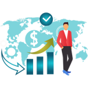 پیش‌نمایش فایل boy-doing-business-analytics-on-global-scale-10736987 از پک اقتصاد جهانی