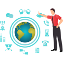 پیش‌نمایش فایل boy-talking-about-different-aspects-of-global-economy-10737038 از پک اقتصاد جهانی