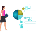 پیش‌نمایش فایل girl-looking-at-pie-chart-10737027 از پک اقتصاد جهانی