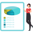 پیش‌نمایش فایل girl-showing-economic-pie-chart-10737018 از پک اقتصاد جهانی
