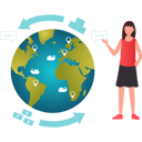 پیش‌نمایش فایل girl-talking-about-transferring-money-to-different-places-in-world-10736974 از پک اقتصاد جهانی