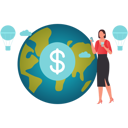 پیش‌نمایش فایل girl-using-mobile-phone-for-global-trade-10737012 از پک اقتصاد جهانی