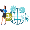 پیش‌نمایش فایل girl-working-on-laptop-at-target-goal-10736988 از پک اقتصاد جهانی