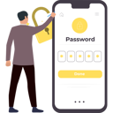 پیش‌نمایش فایل boy-is-pointing-at-password-on-mobile-10736720 از پک فراموشی رمز عبور