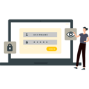 پیش‌نمایش فایل boy-is-pointing-to-the-username-and-password-on-the-screen-10736714 از پک فراموشی رمز عبور
