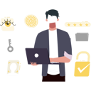 پیش‌نمایش فایل boy-is-working-on-the-security-key-10736716 از پک فراموشی رمز عبور