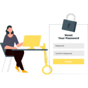 پیش‌نمایش فایل girl-is-resetting-the-password-on-the-screen-10736792 از پک فراموشی رمز عبور
