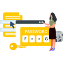 پیش‌نمایش فایل girl-is-showing-the-password-on-the-webpage-10736769 از پک فراموشی رمز عبور