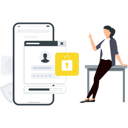 پیش‌نمایش فایل girl-is-signaling-security-on-mobile-10736771 از پک فراموشی رمز عبور