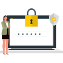 پیش‌نمایش فایل girl-is-standing-near-the-laptop-10736721 از پک فراموشی رمز عبور