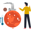 پیش‌نمایش فایل boy-is-pointing-to-industrial-pollution-10632665 از پک تغییر اقلیم