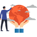 پیش‌نمایش فایل boy-is-pointing-to-the-global-weather-10632548 از پک تغییر اقلیم