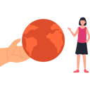 پیش‌نمایش فایل girl-is-telling-to-take-care-of-the-earth-10632658 از پک تغییر اقلیم