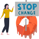 پیش‌نمایش فایل girl-talks-about-climate-change-10632653 از پک تغییر اقلیم